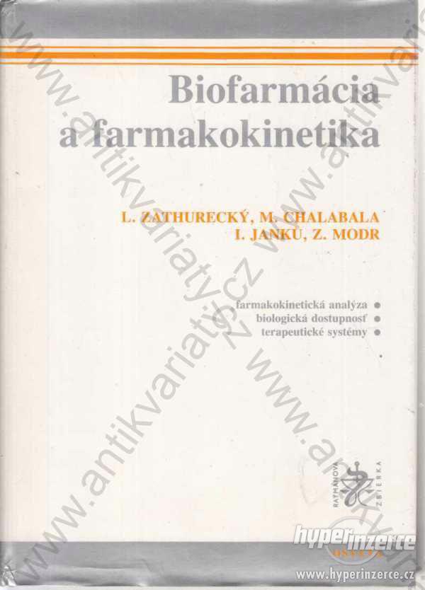Biofarmácia a farmakokinetika 1989 Osveta, Martin - foto 1