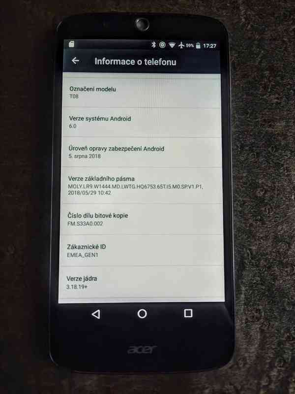 Acer Liquid Zest Plus + 4GB SD karta + nabíječka - foto 5