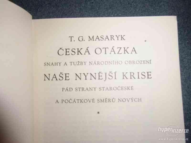 Česká otázka Naše nynější krise – T.G.Masaryk 1948 - foto 4