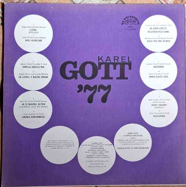 Karel Gott gramofonové desky  - foto 8