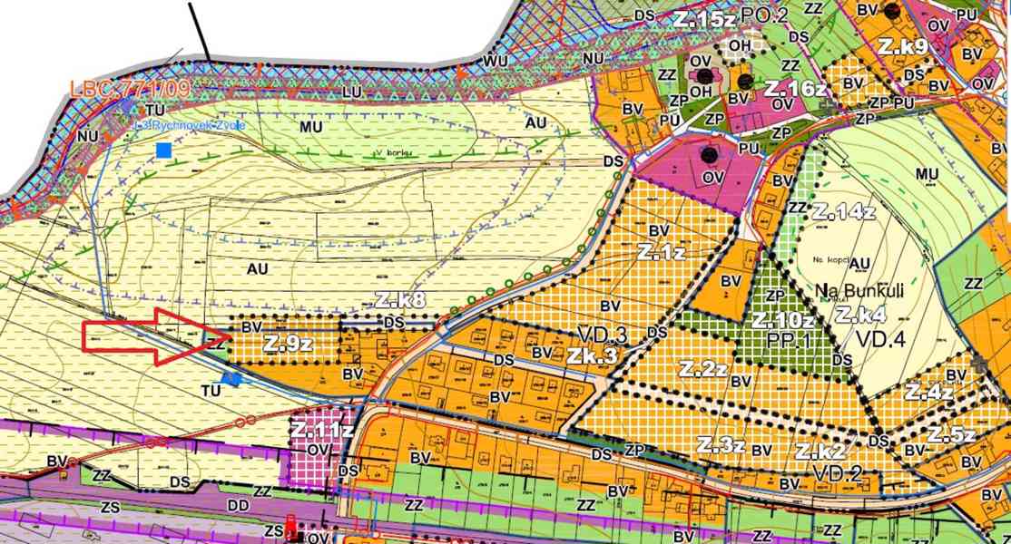 Rychnovek - Zvole - prodej souboru pozemků o výměře 5122 m2 - foto 13