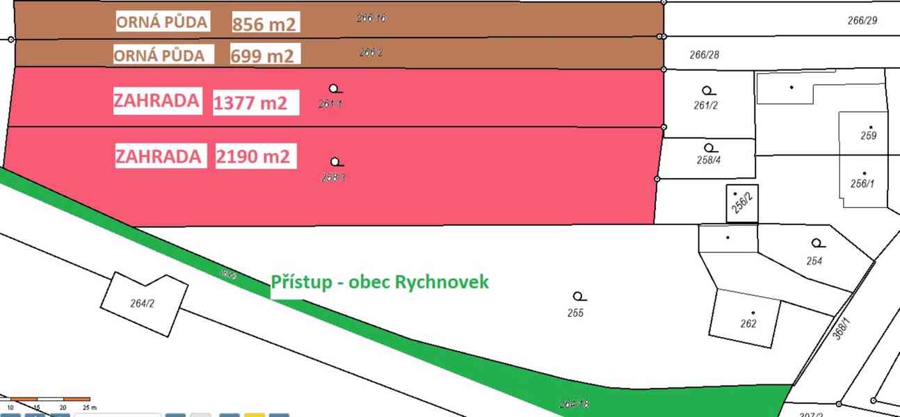 Rychnovek - Zvole - prodej souboru pozemků o výměře 5122 m2 - foto 11