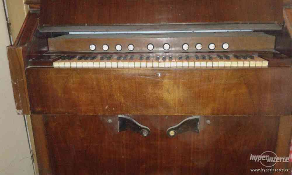 Starožitné harmonium - foto 1