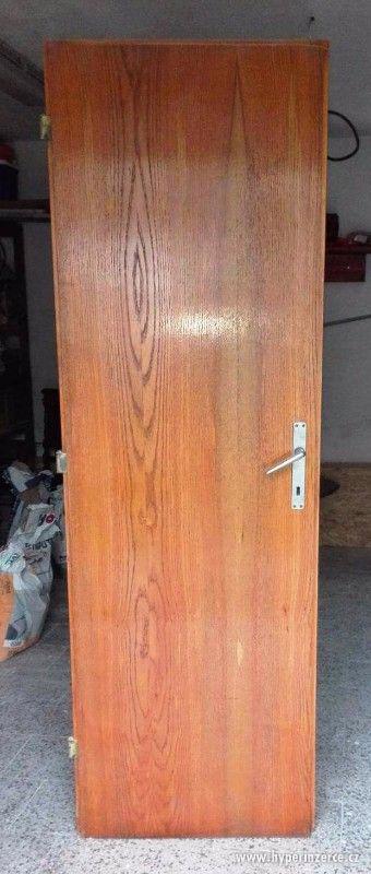 Dřevěné dveře 600mm - foto 1