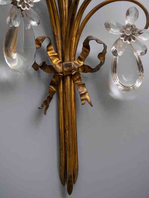 Nástěnné lampy na svíčky 19. století - foto 7