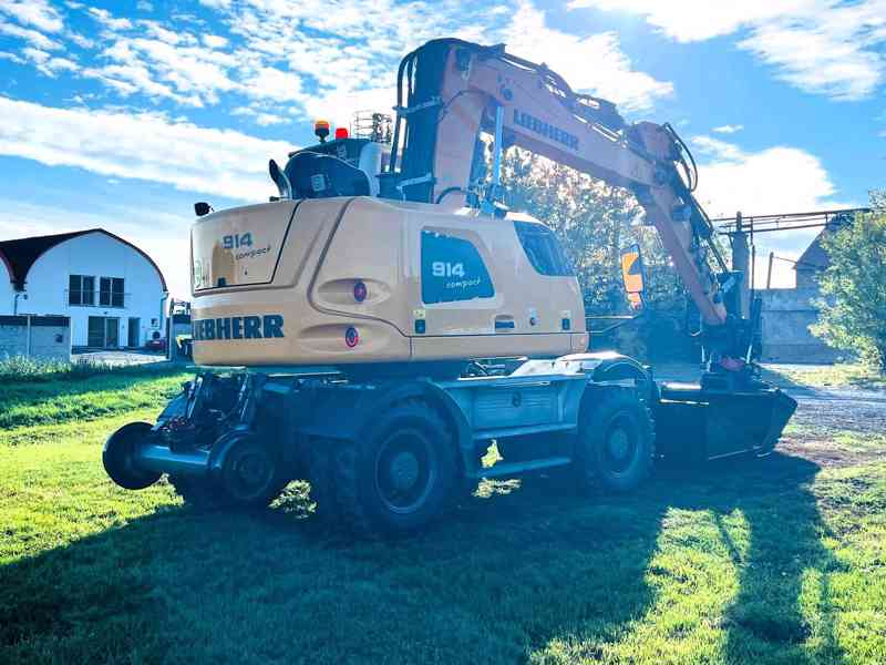 Kolové rypadlo Liebherr A914 Compact Rail (Možnost leasingu) - foto 4