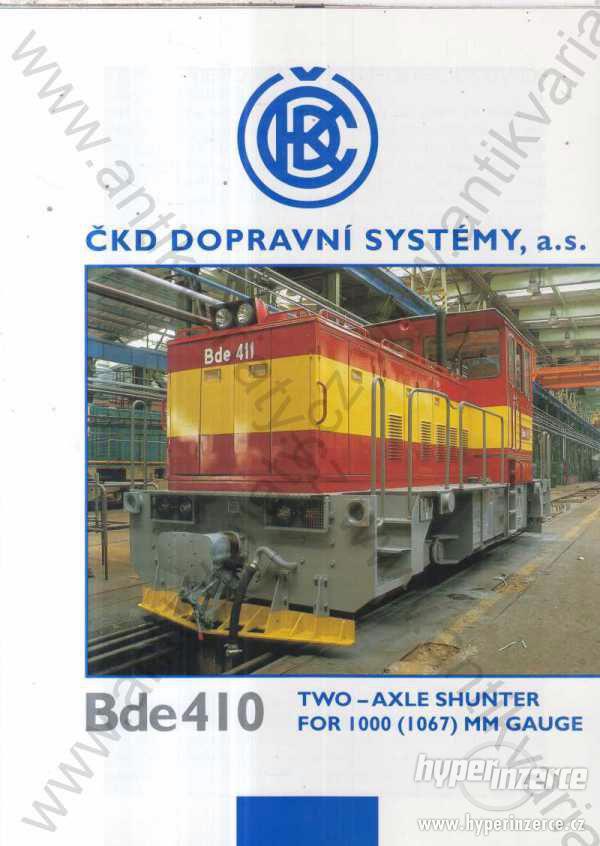 Bde 410  ČKD Two - Axle Shunter for 1000 mm gauge - foto 1