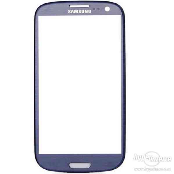 Samsung Galaxy dotykové Sklo S3 I9300 Modrý,Černý - foto 2