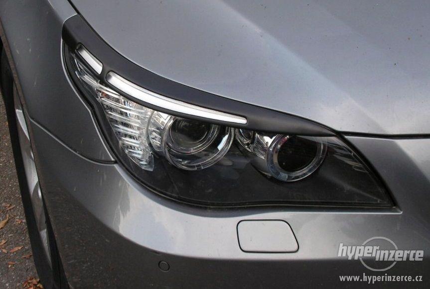 mracitka tuning svetla bmw 5 e60 e61 spoiler - foto 1