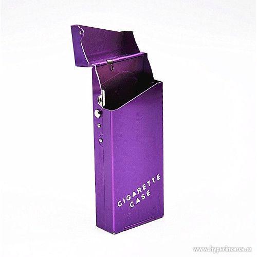Hliníkové pouzdro na krabičku cigaret - foto 3