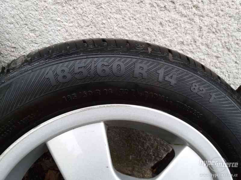 litá kola 14" + pneu Hyundai - foto 4