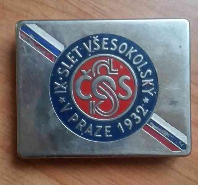 Skaut,Junák,Sokol,Pásky,Přezky,3x čepice Sokol - foto 10