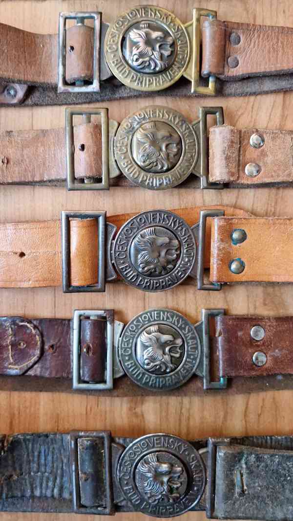 Skaut,Junák,Sokol,Pásky,Přezky,3x čepice Sokol - foto 3