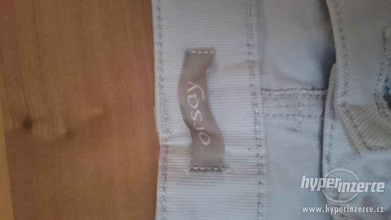 Krémové manžestrové kalhoty z Orsay - foto 6