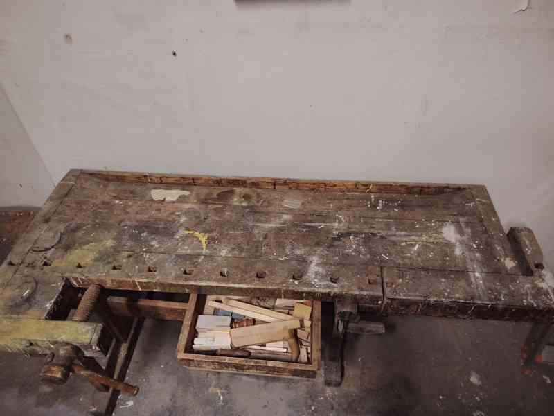 Truhlářský stůl - foto 2