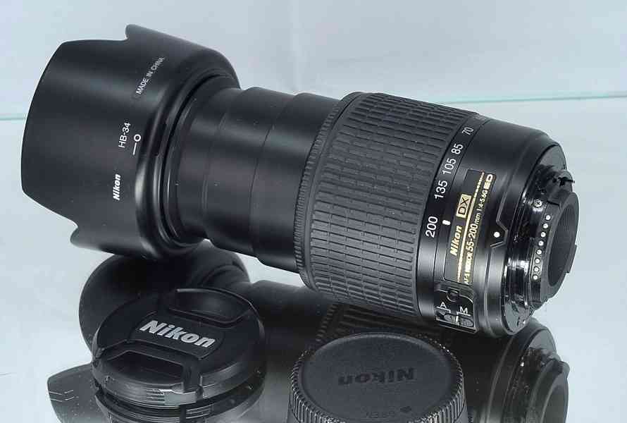 Nikon AF-S DX Nikkor 55-200mm f/4-5.6 G ED - foto 7