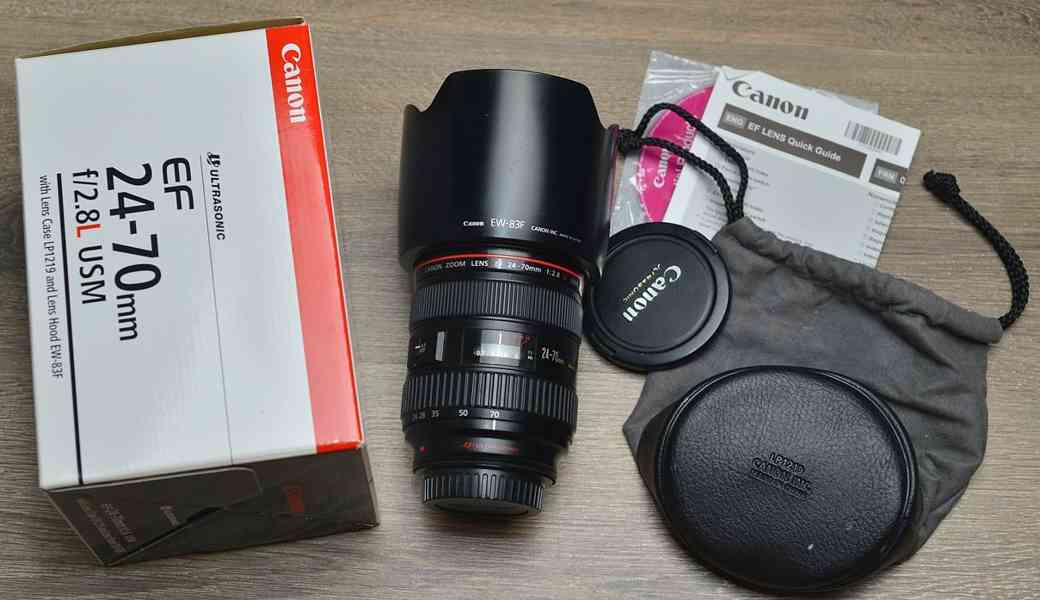 Canon EF 24-70mm f/2.8L USM *Prof. 1:2.8 *řady L - foto 3