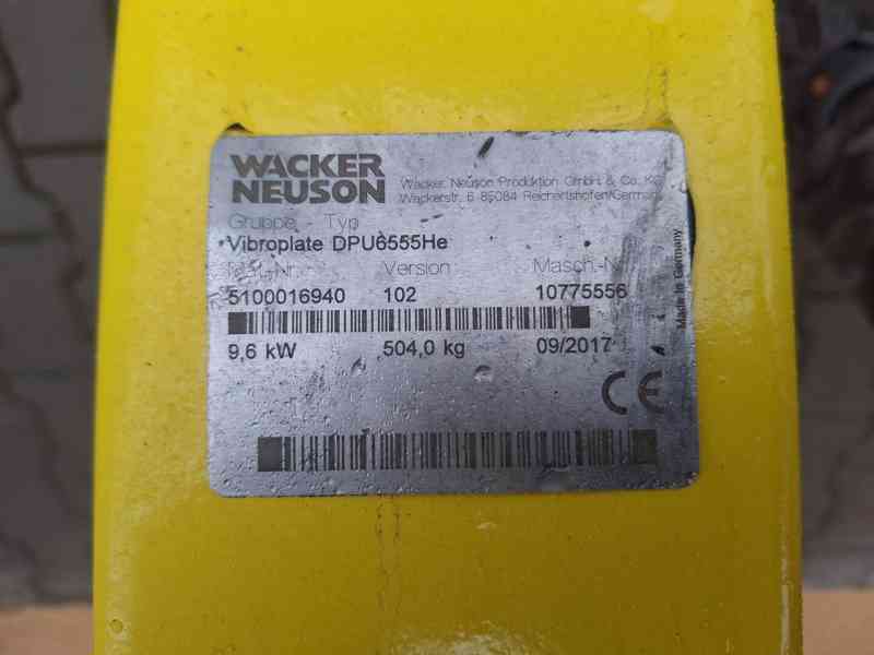 Vibrační deska Wacker neuson Dpu 6555He 65kN - foto 9