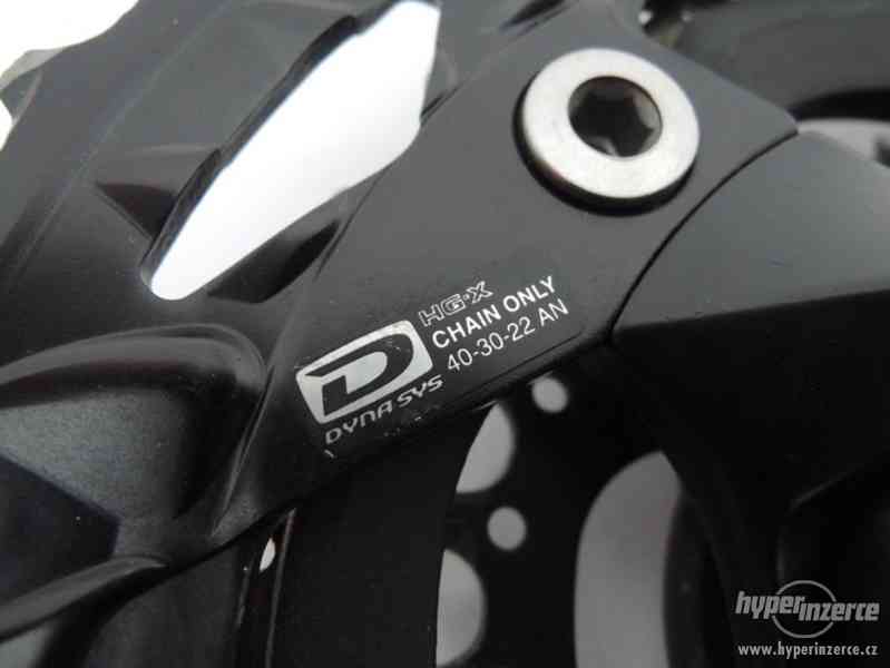 MTB kliky Shimano Deore FC-M523 OCTALINK 40-30-22z - foto 2