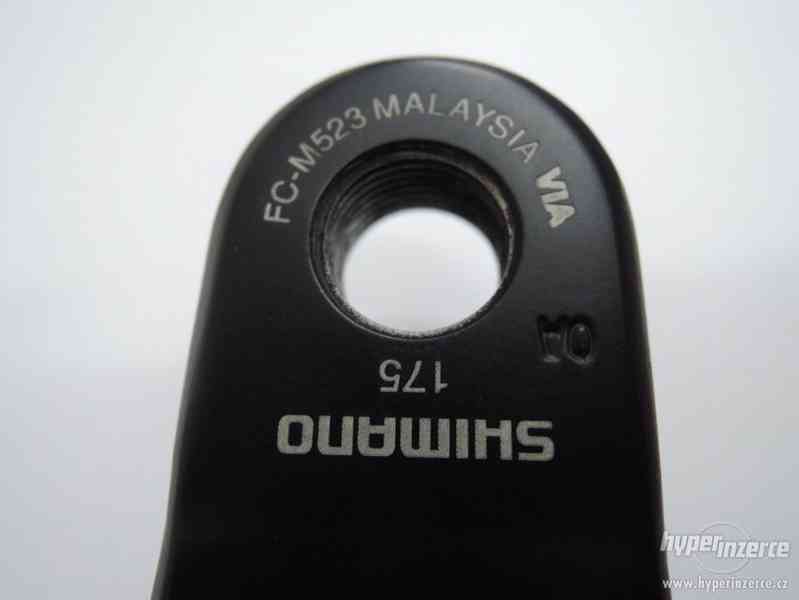 MTB kliky Shimano Deore FC-M523 OCTALINK 40-30-22z - foto 5