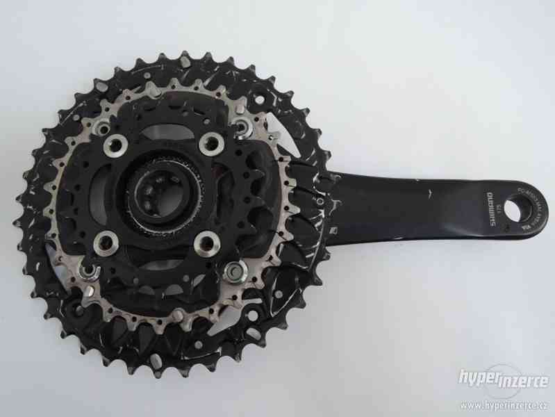 MTB kliky Shimano Deore FC-M523 OCTALINK 40-30-22z - foto 6