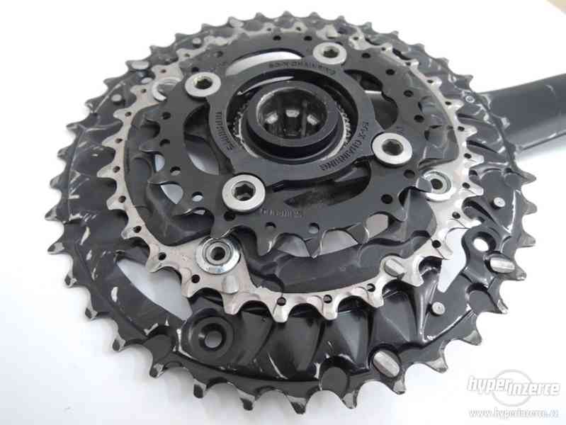 MTB kliky Shimano Deore FC-M523 OCTALINK 40-30-22z - foto 7