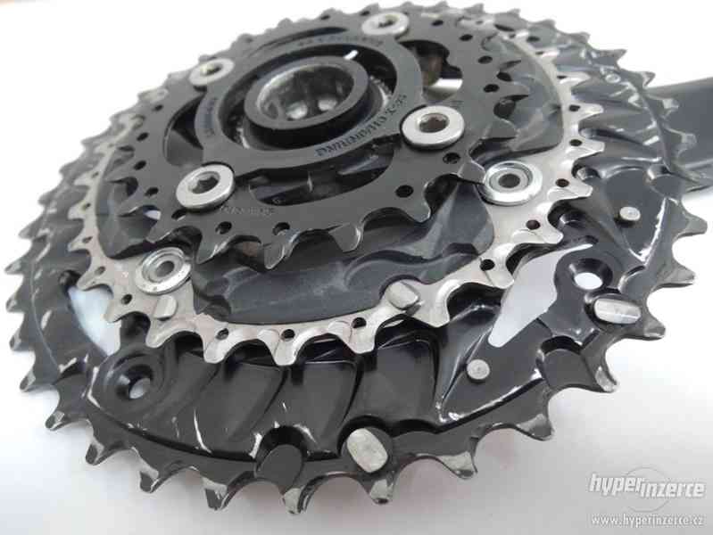 MTB kliky Shimano Deore FC-M523 OCTALINK 40-30-22z - foto 8