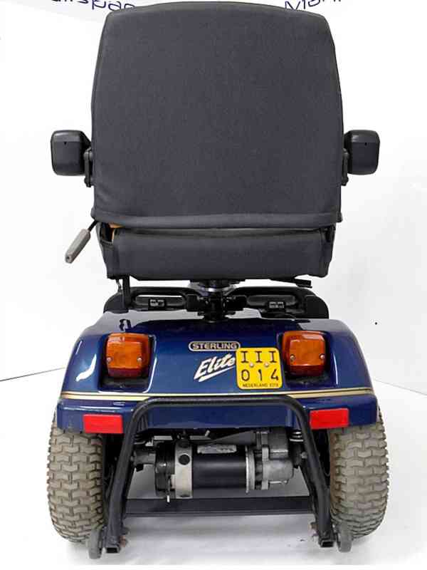 Repasovaný elektrický invalidní skútr pro seniory - foto 3