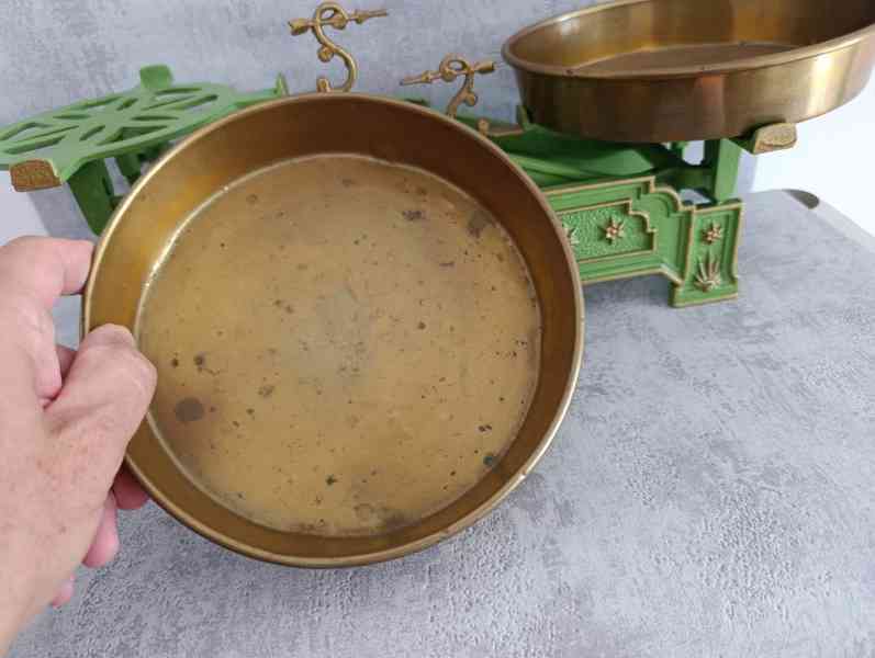 Starožitná dvoumisková váha 5 kg Kosmos - foto 13