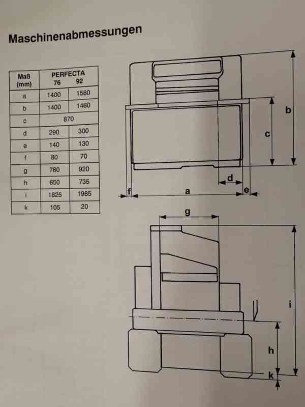 Použitá digitální řezačka papíru Perfecta 76 UC, r. v. 2007 - foto 8