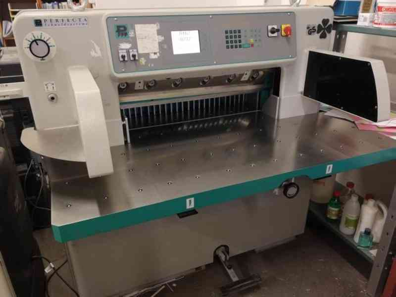 Použitá digitální řezačka papíru Perfecta 76 UC, r. v. 2007 - foto 1