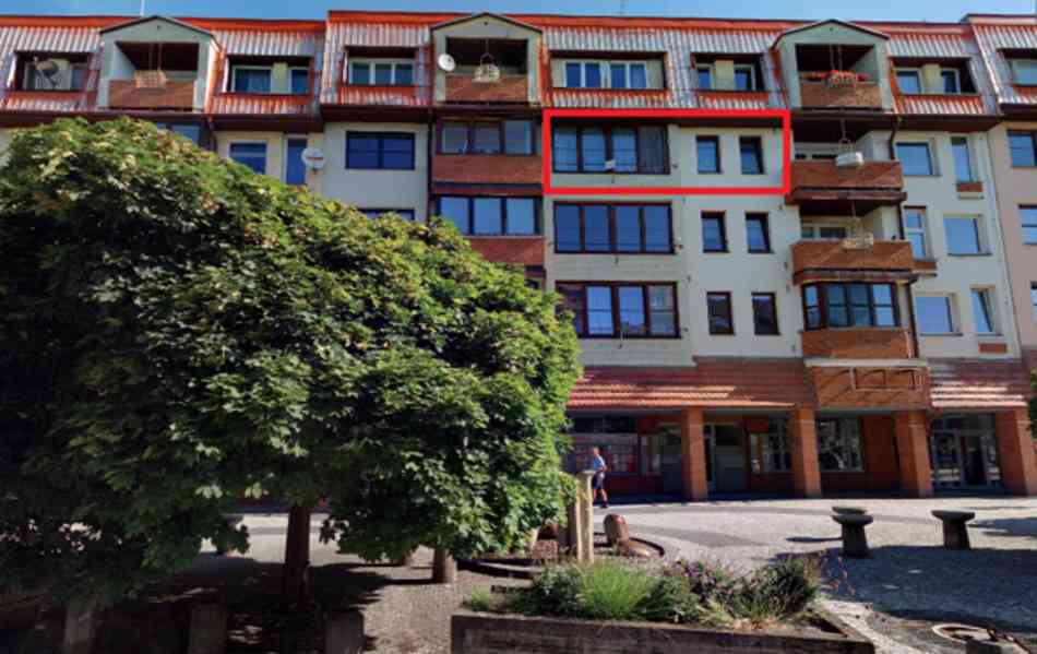 Prodej bytu 1+1, 43m2, Tábor - Křižíkovo náměstí  - foto 1