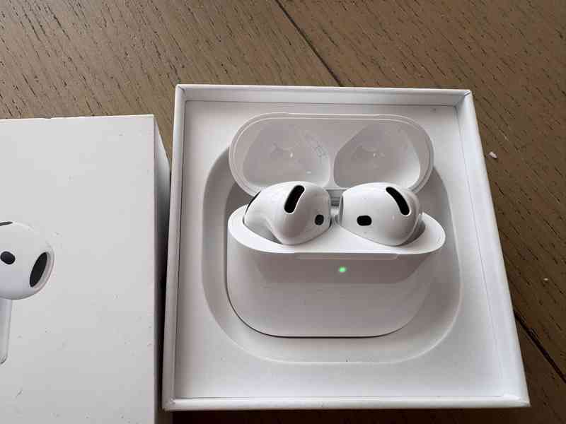 Zánovní Apple Airpods 4 - kompletní balení, záruka - foto 2