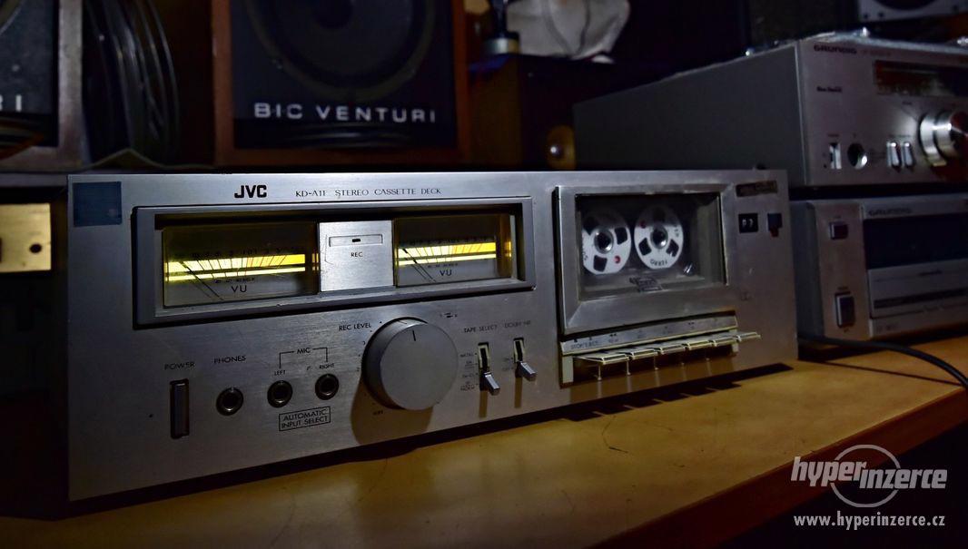 JVC KD-A11 kazetový magnetofon Japonsko 1980 pro sběratele - foto 1