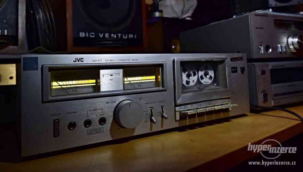 JVC KD-A11 kazetový magnetofon Japonsko 1980 pro sběratele - foto 1