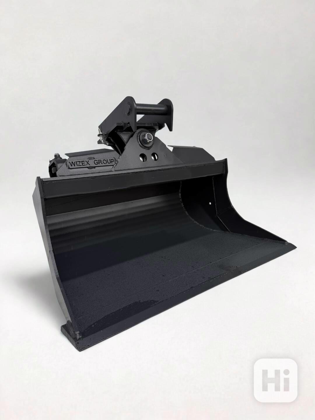 Hydraulická skandinávská svahová lopata 130 cm 5–8 t - foto 1