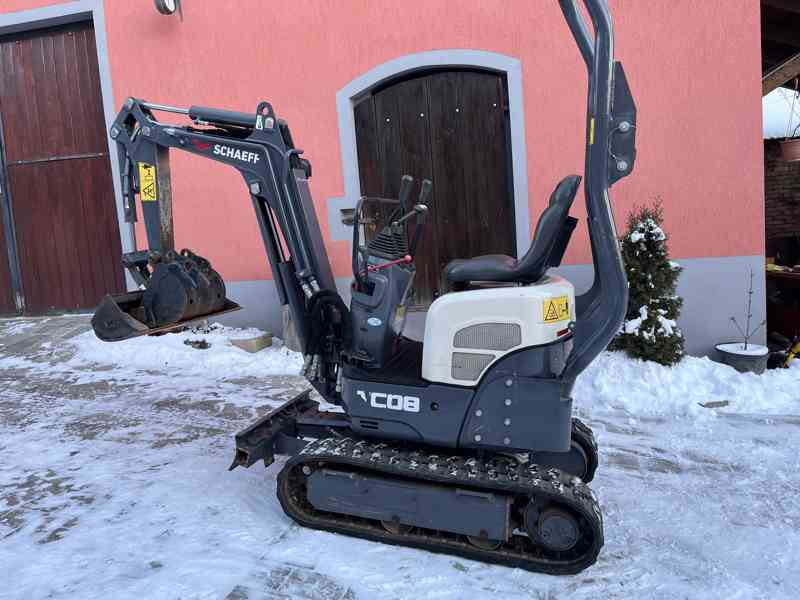 minibagr SCHAEFF TC 08 10/2020  - 550mth TOP STAV - foto 2