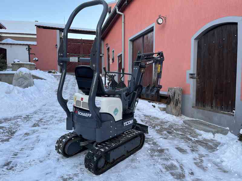 minibagr SCHAEFF TC 08 10/2020  - 550mth TOP STAV - foto 3