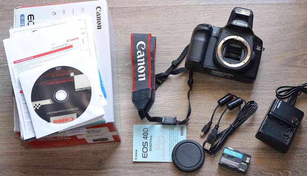 Canon EOS 40D *APS-C DSLR*10,1Mpix CMOS* 9500 Exp. - foto 1