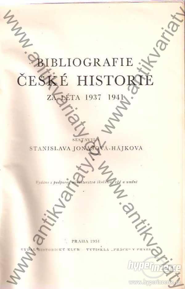 Bibliografie české historie - foto 1