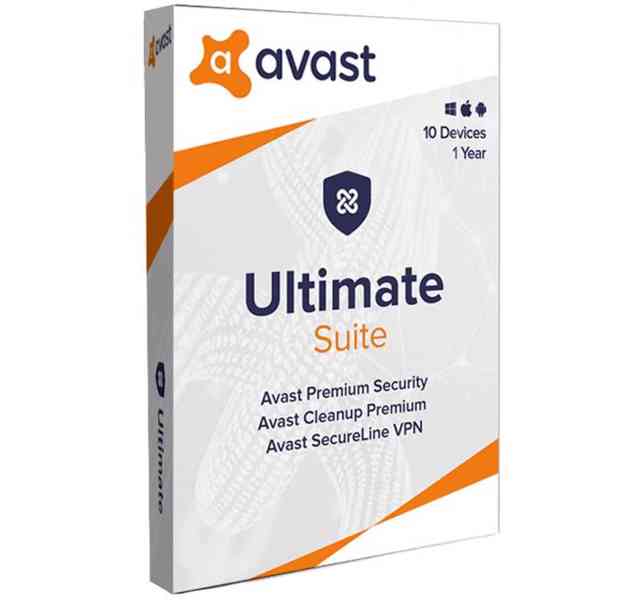 Avast Ultimate 10 zařízení – 3 roky