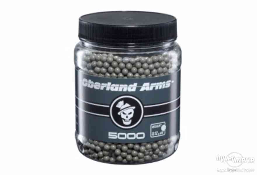 Kuličky BB 6mm 0,12g 5000 ks šedé Oberland Arms - foto 1