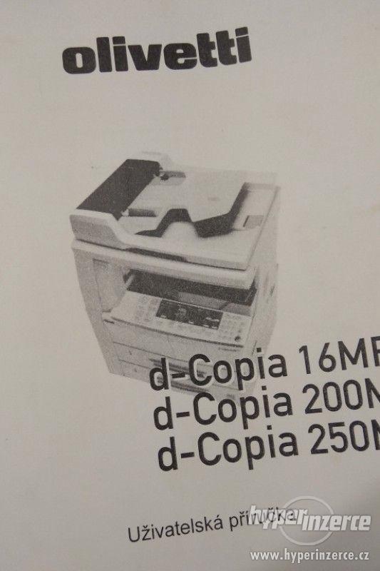 Kopírka Olivetti d-copia A3, A4 černobílá - foto 2