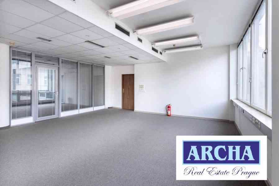 Nájem moderních kanceláří 412 m2, klimatizace, 2. NP,  PRAHA