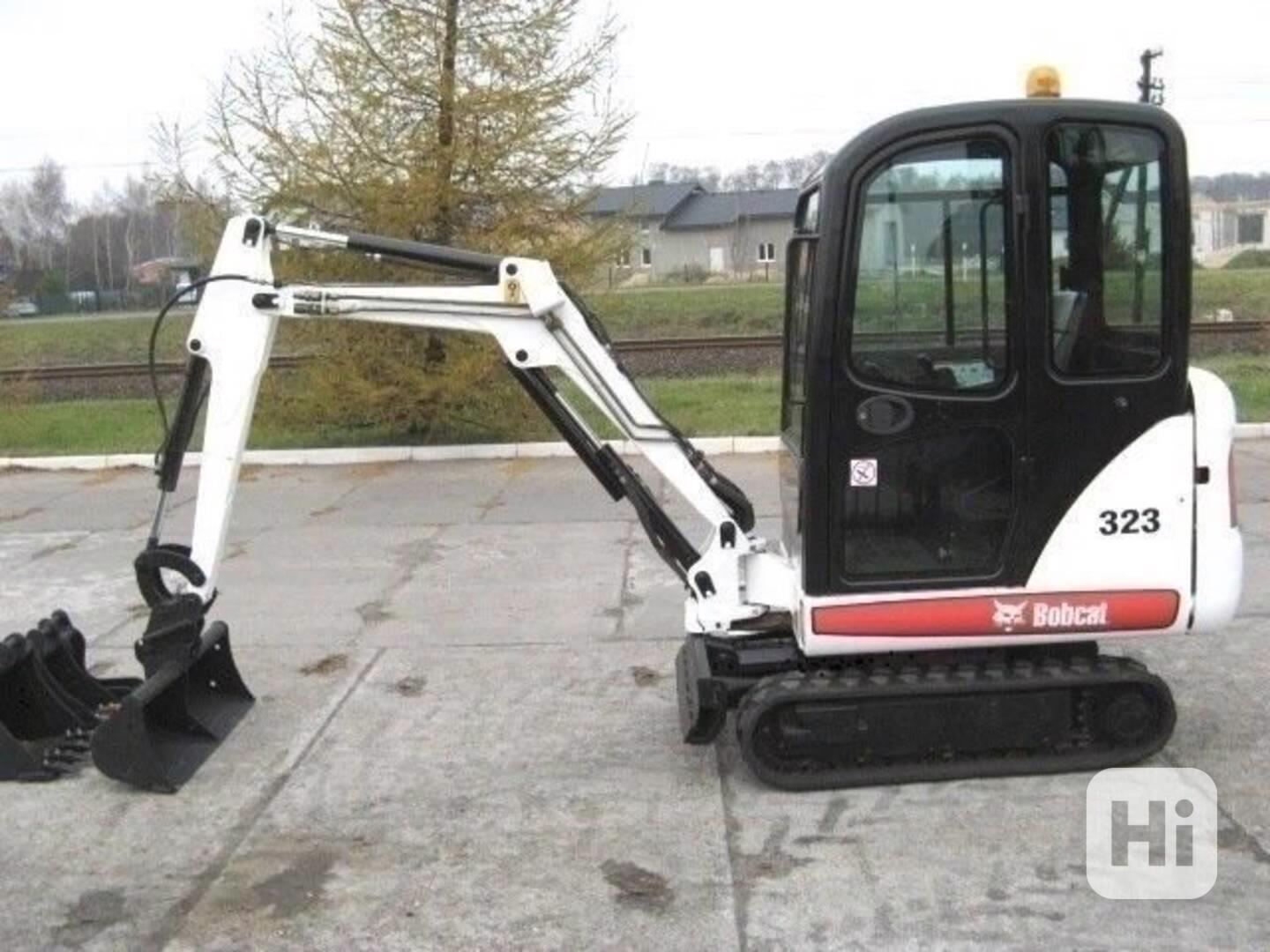 Bobcat 323 Minibagr - foto 1