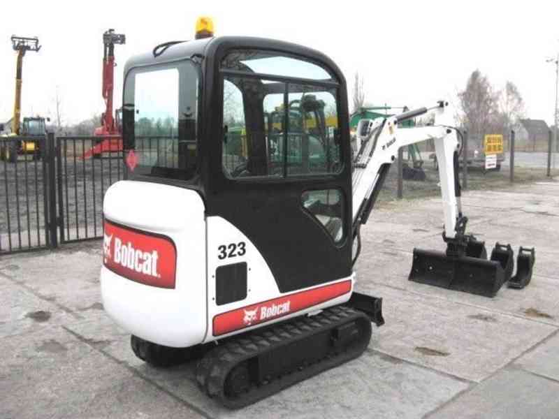 Bobcat 323 Minibagr - foto 6