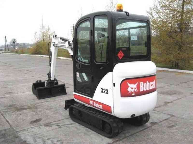 Bobcat 323 Minibagr - foto 7
