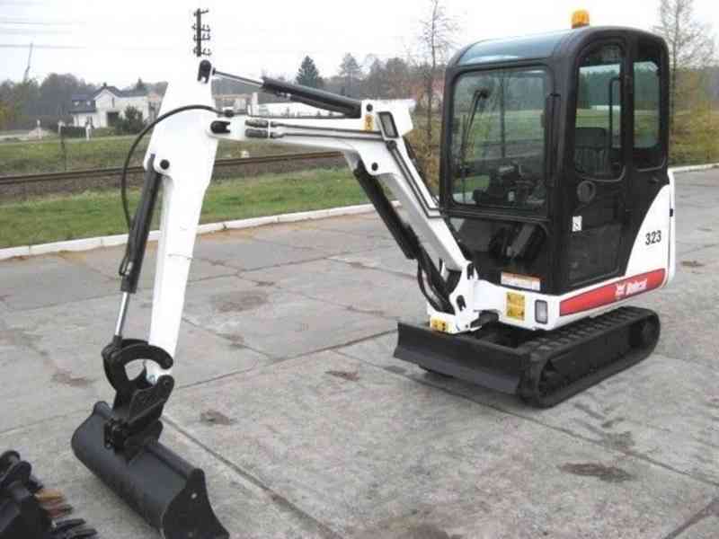 Bobcat 323 Minibagr - foto 2