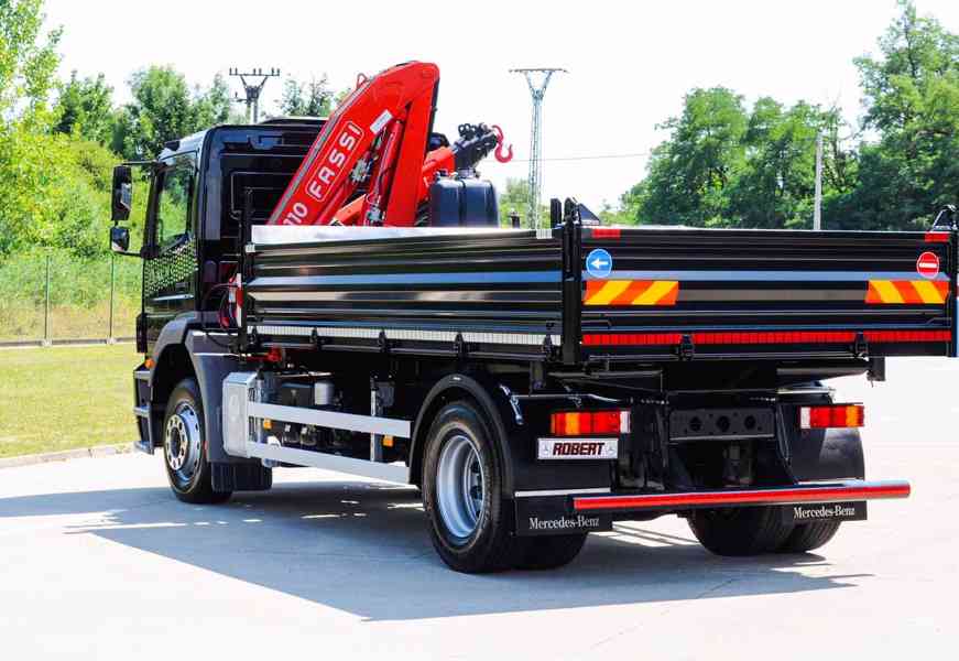 MERCEDES AXOR 1829 - 19T TŘÍSTRANNÝ SKLÁPĚČ HYDRAULICKÁ RUKA - foto 5