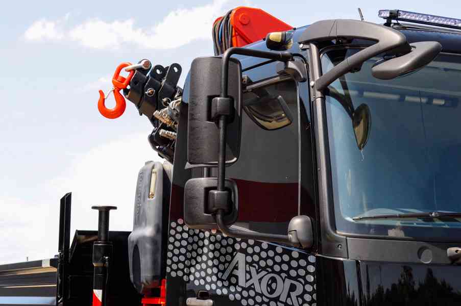 MERCEDES AXOR 1829 - 19T TŘÍSTRANNÝ SKLÁPĚČ HYDRAULICKÁ RUKA - foto 40